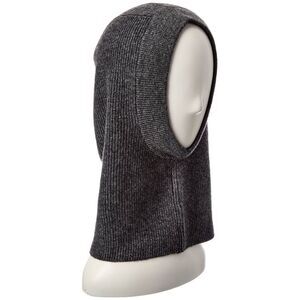 Brodie Cashmere Classic Cashmere Balaclava, Grey